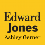 Black and White Geometri Open Here Square Sticker